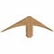 Ekena Millwork Bellingham Timber Gable Bracket, Western Red Cedar, 36"W x 7"H x 1 1/2"D x 3 1/2"F, 5/12 Pitch GBW036X07X0204BEL00SWR - alternate 3